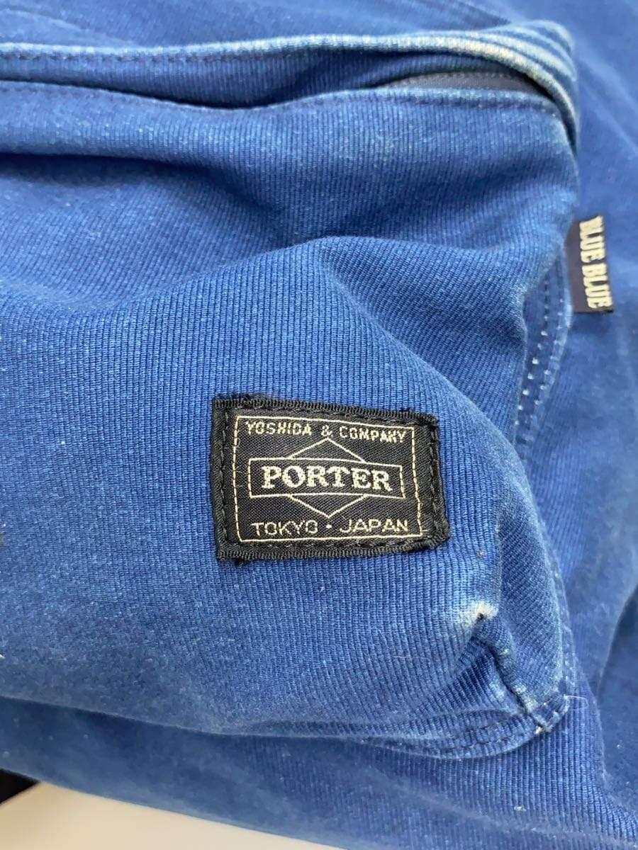 PORTER x BLUE BLUEBLUE BLUE Exclusive Backpack BLU Stain Considered Consider Condition 5