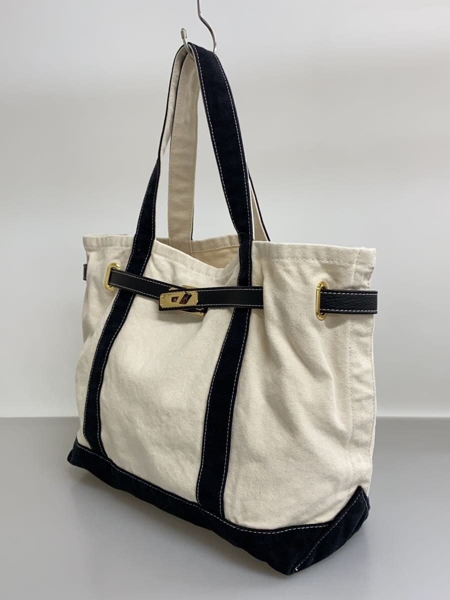 sita parantica tote bag canvas WHT 2