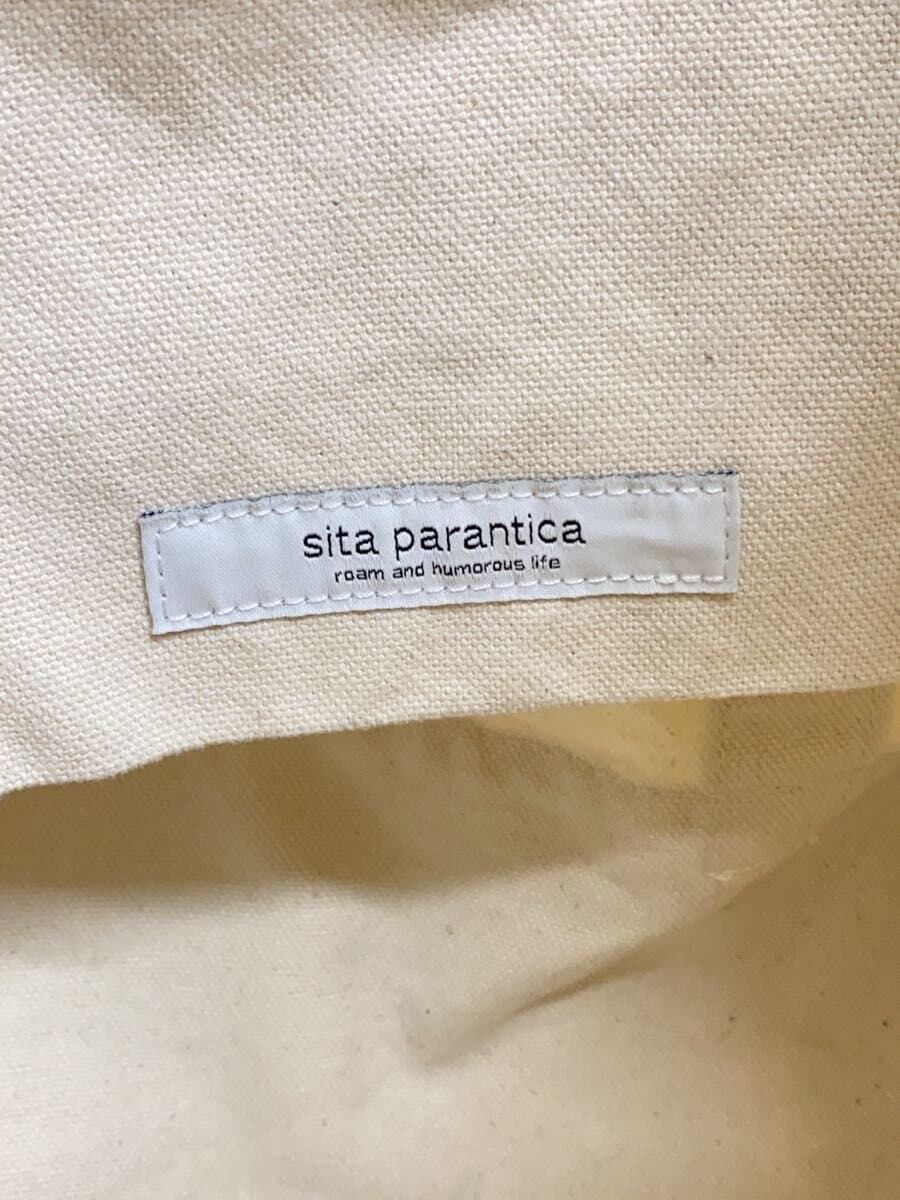 sita parantica tote bag canvas WHT 5