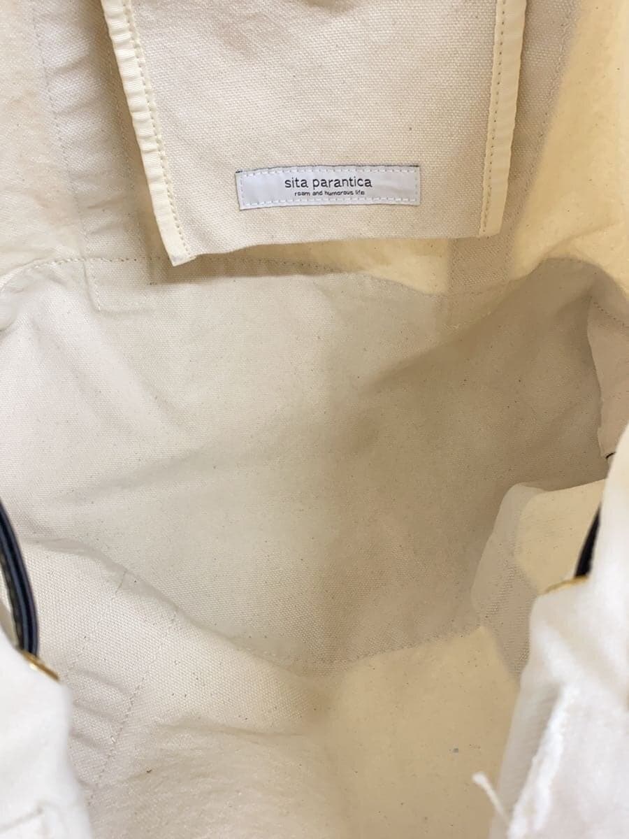sita parantica tote bag canvas WHT 6