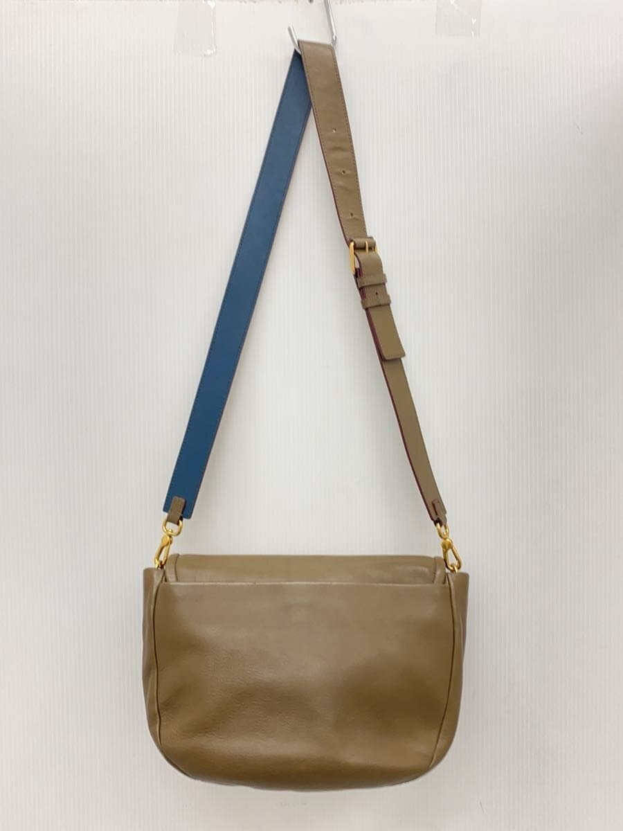 MARC BY MARC JACOBS Shoulder Bag Leather KHK Solid M0004366 3