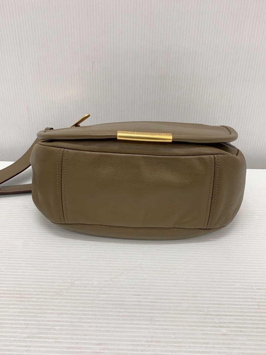 MARC BY MARC JACOBS Shoulder Bag Leather KHK Solid M0004366 4