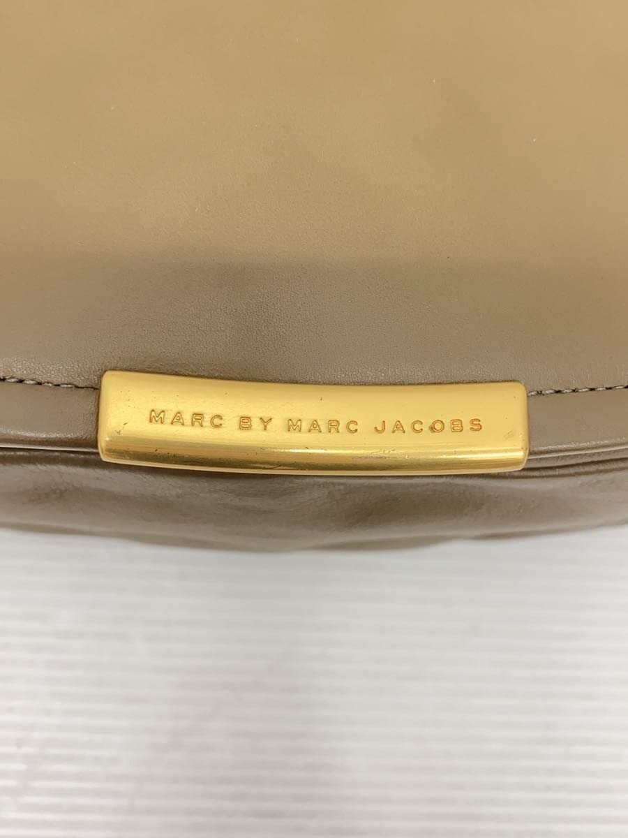 MARC BY MARC JACOBS Shoulder Bag Leather KHK Solid M0004366 5