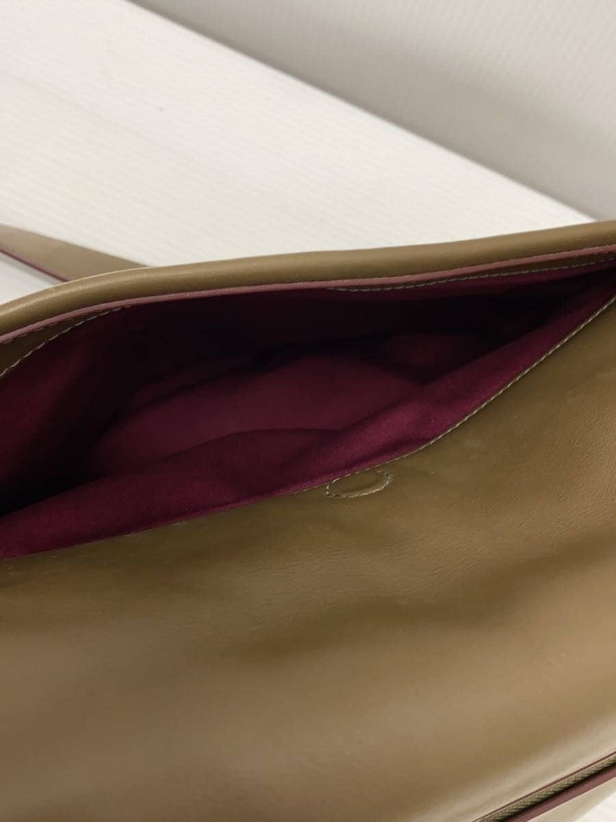 MARC BY MARC JACOBS Shoulder Bag Leather KHK Solid M0004366 7