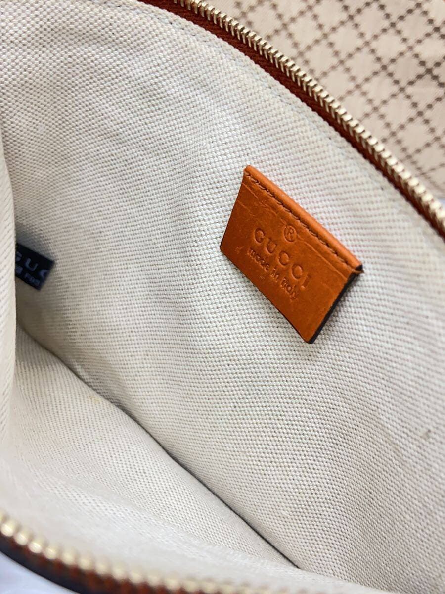 GUCCI Tote Bag_Diamante Canvas BEG 6