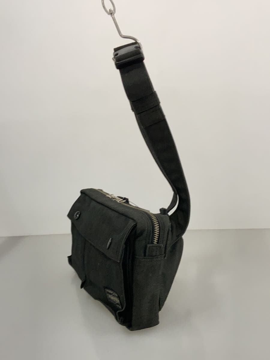 PORTER shoulder bag -- BLK plain 2