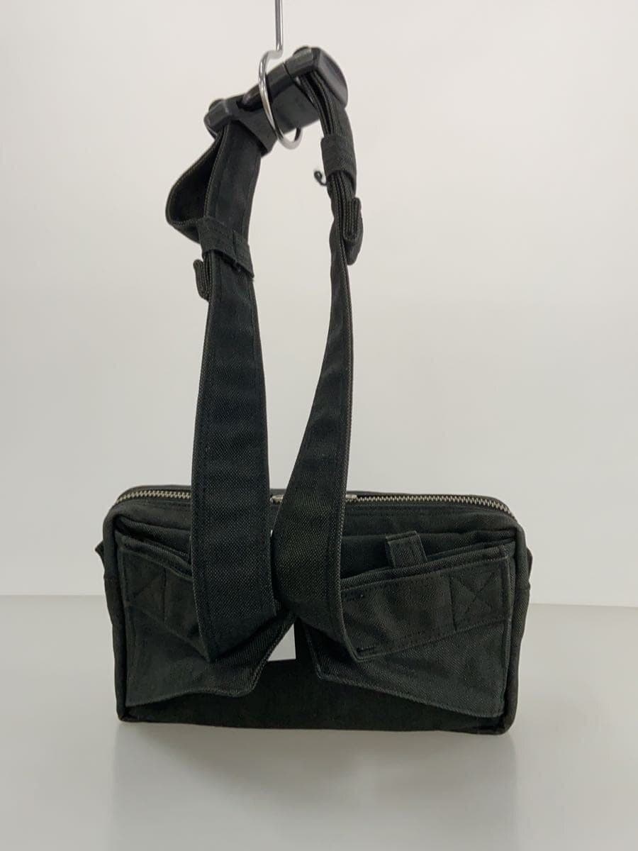 PORTER shoulder bag -- BLK plain 3