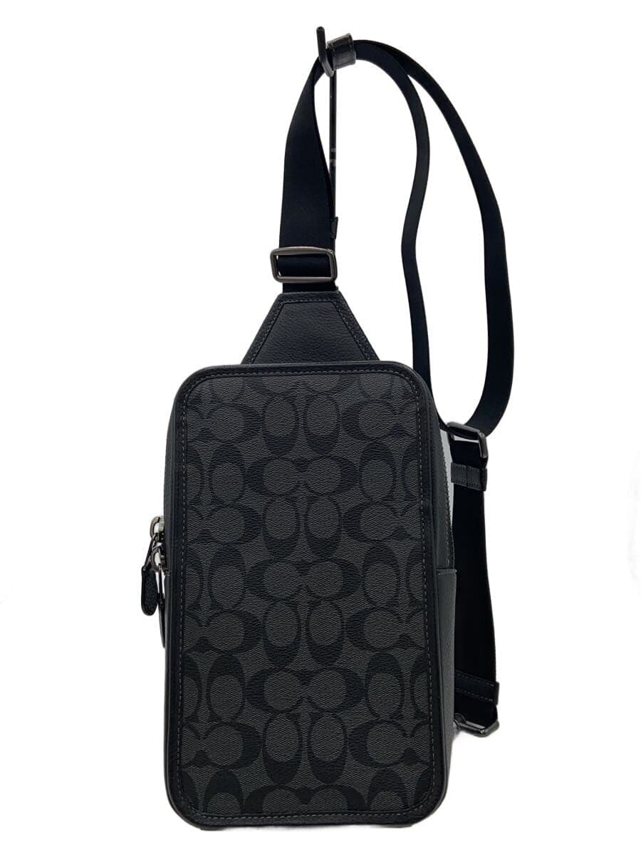 COACH Shoulder Bag PVC GRY C9867