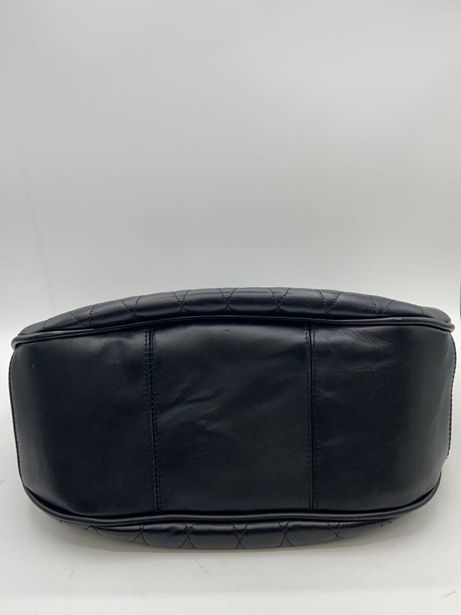 Schott Shoulder Bag Leather BLK Solid 3109022 4