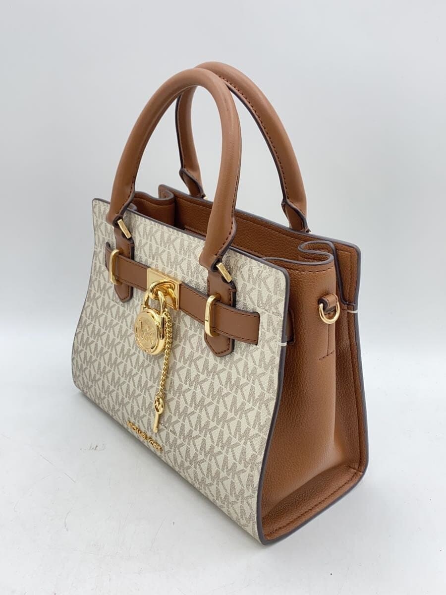 MICHAEL KORS Shoulder Bag Leather CRM All Over Pattern 35F1GHMS1B 2