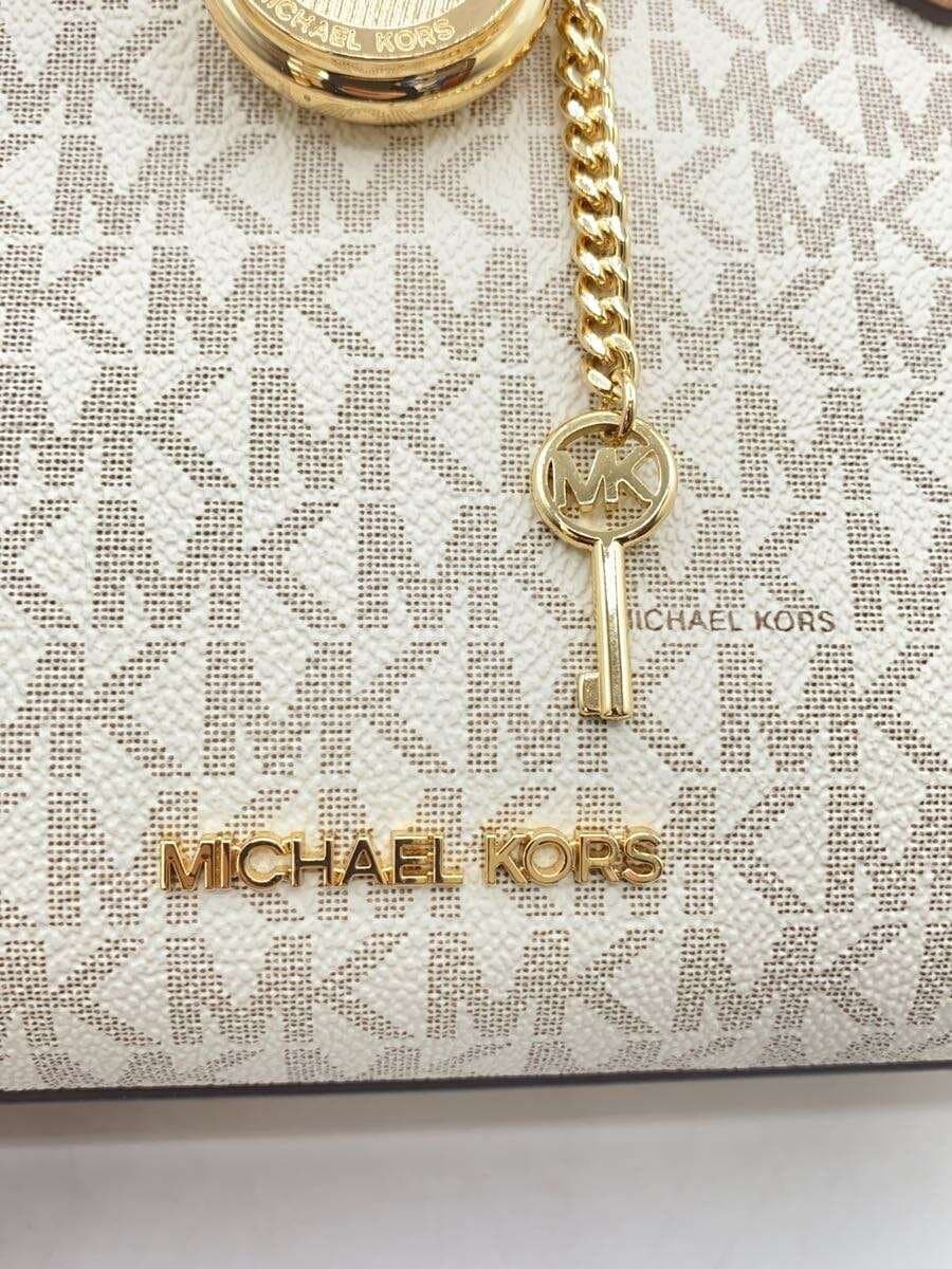 MICHAEL KORS Shoulder Bag Leather CRM All Over Pattern 35F1GHMS1B 5
