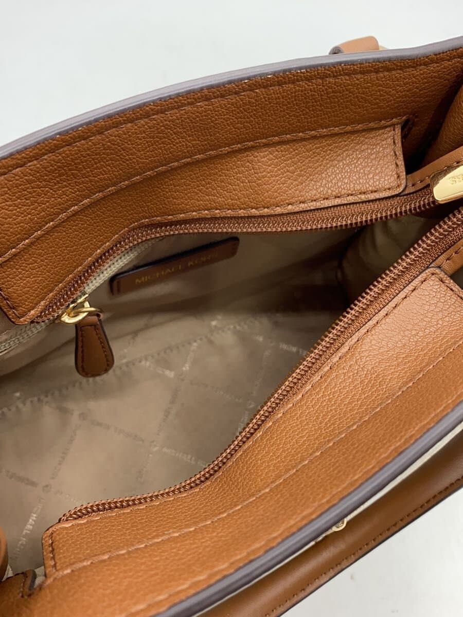 MICHAEL KORS Shoulder Bag Leather CRM All Over Pattern 35F1GHMS1B 6