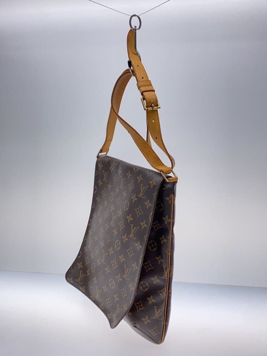 LOUIS VUITTON Musette Monogram Canvas PVC BRW M51256 2