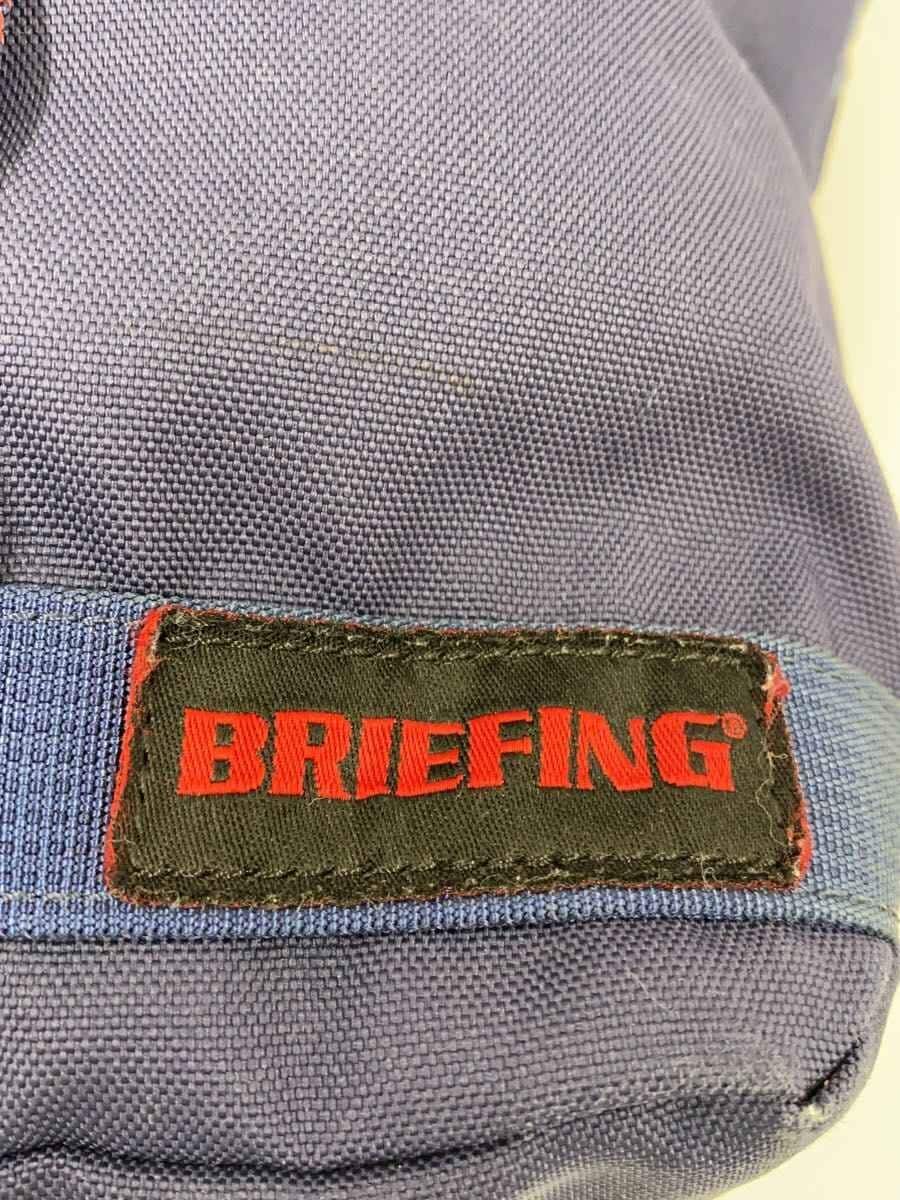 BRIEFING Shoulder Bag -- Navy Solid Color 5