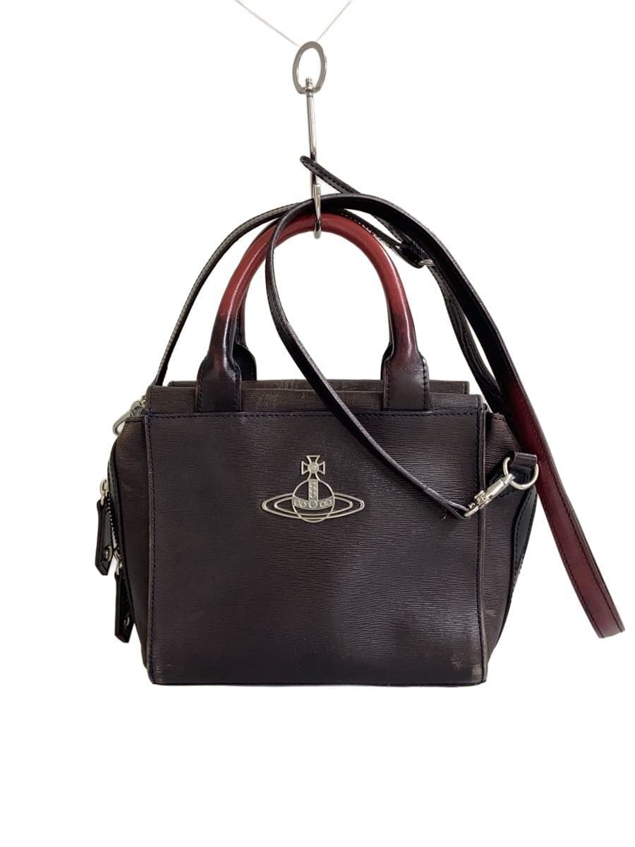 Vivienne Westwood ADVAN Shoulder Bag Brown Vivienne Westwood