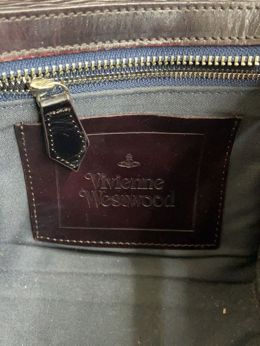 Vivienne Westwood ADVAN Shoulder Bag Brown Vivienne Westwood 5