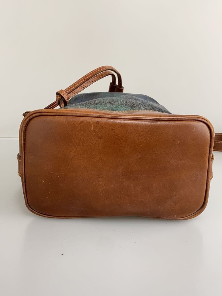 POLO RALPH LAUREN Shoulder Bag Leather GRN 4