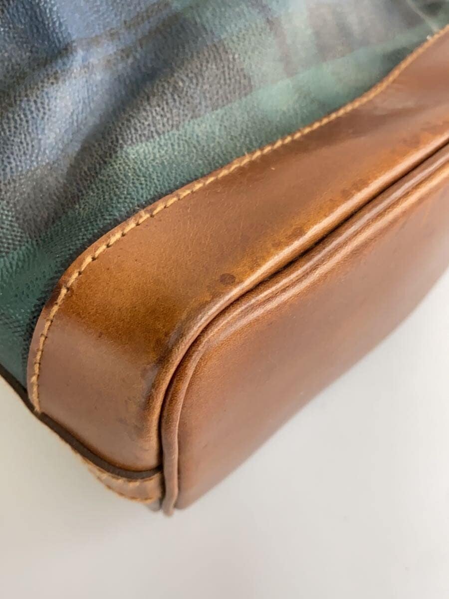 POLO RALPH LAUREN Shoulder Bag Leather GRN 7