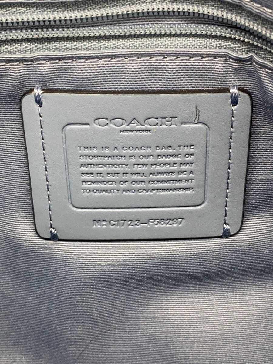 COACH Shoulder Bag WHT All Over Pattern C1723-F58297 5