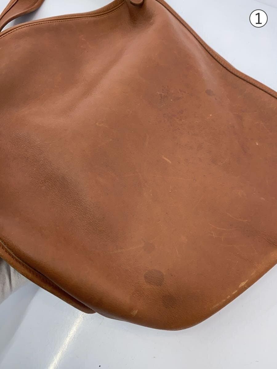 COACHOLD COACH 90s Shoulder Bag Leather BRW Solid 9085 7