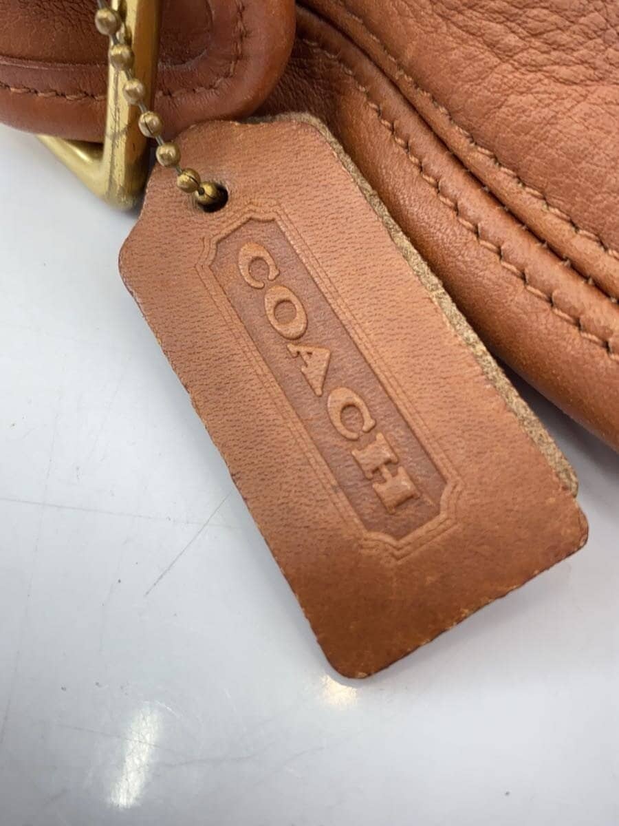 COACHOLD COACH 90s Shoulder Bag Leather BRW Solid 9085 9