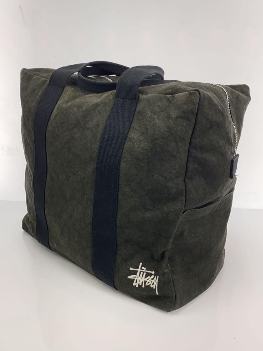 STUSSYCANVAS FLIGHT BAG Bag Cotton BLK 134254 2