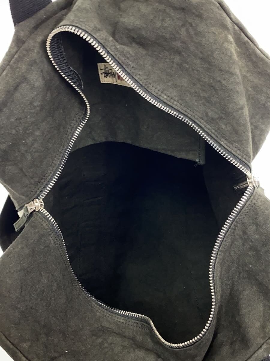 STUSSYCANVAS FLIGHT BAG Bag Cotton BLK 134254 6