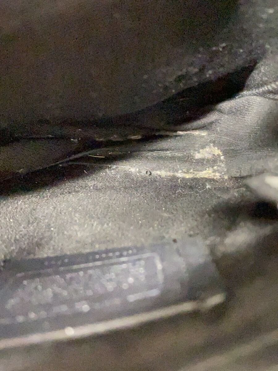 COACH Shoulder Bag Leather BLK 6