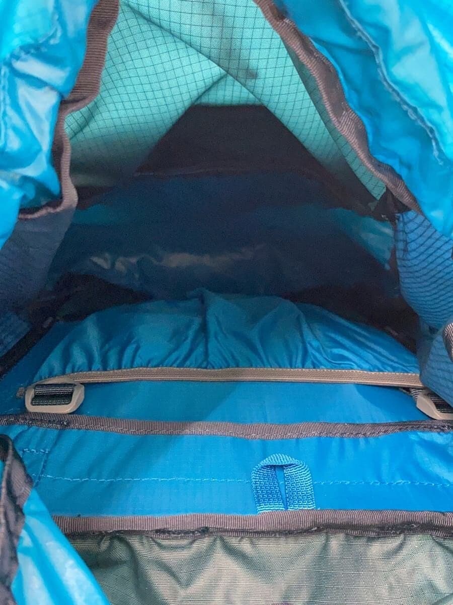 mont-bell backpack nylon blue solid color 6