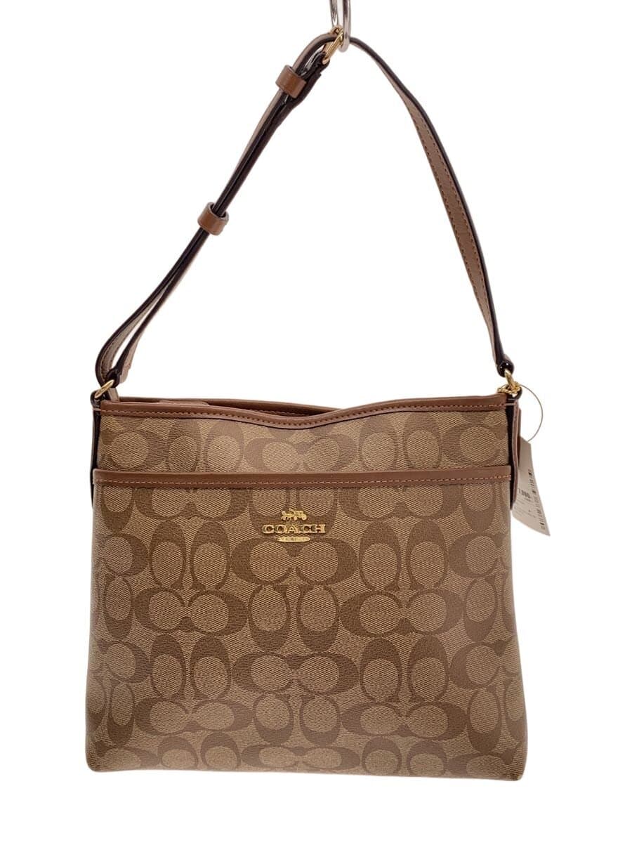 COACH Handbag PVC BEG All Over Pattern F29210