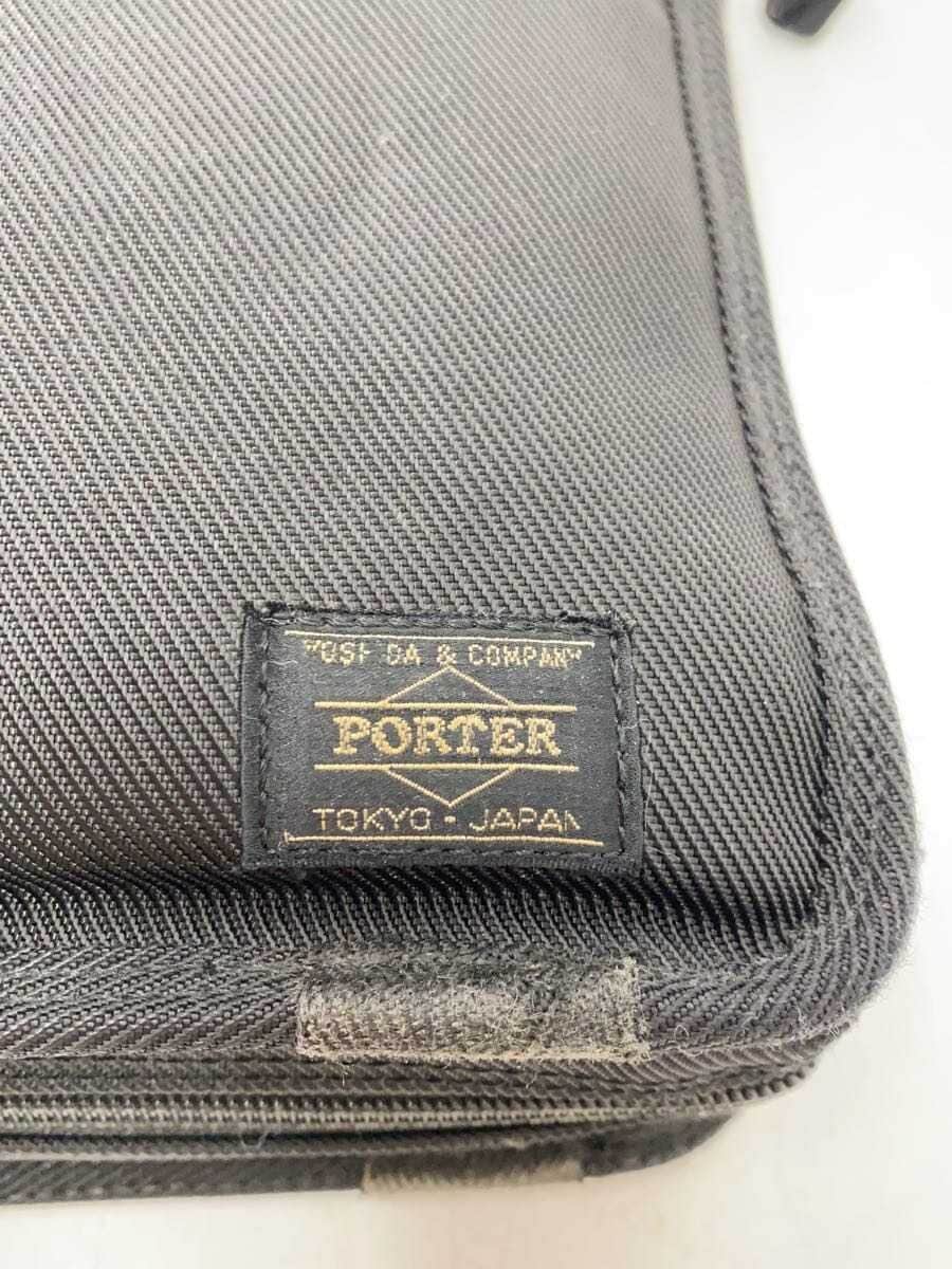 PORTER tote bag -- BLK solid color 5