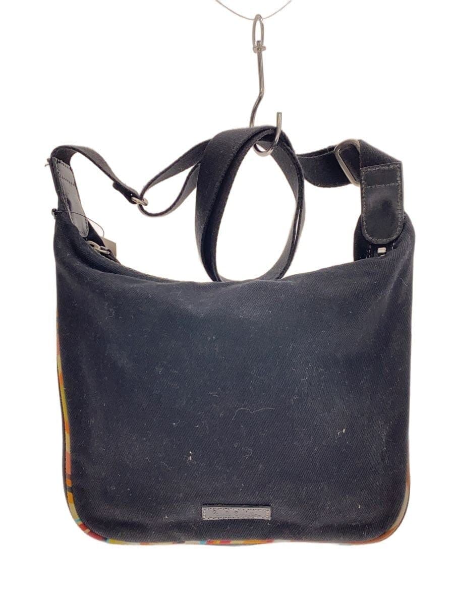 Paul Smith Shoulder Bag Cotton BLK Solid