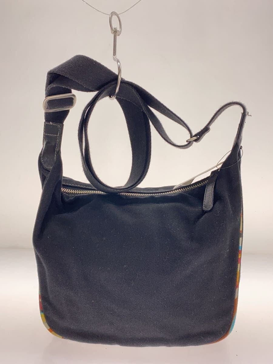 Paul Smith Shoulder Bag Cotton BLK Solid 3