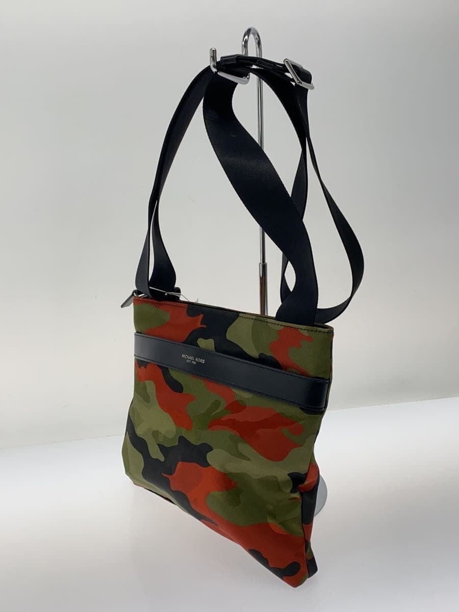 MICHAEL KORS Shoulder Bag Nylon KHK Camouflage M-1802 2