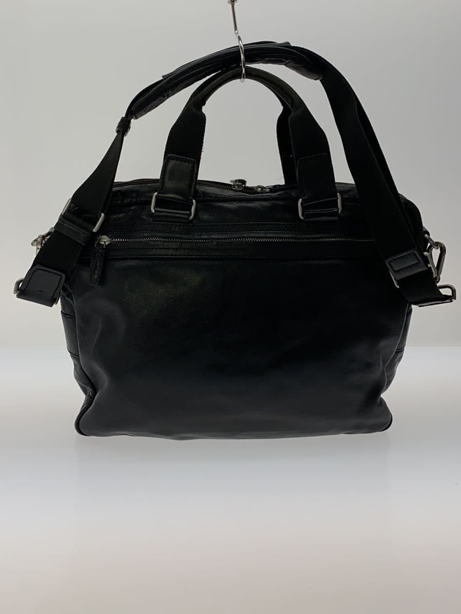 TUMI Briefcase Leather BLK 3