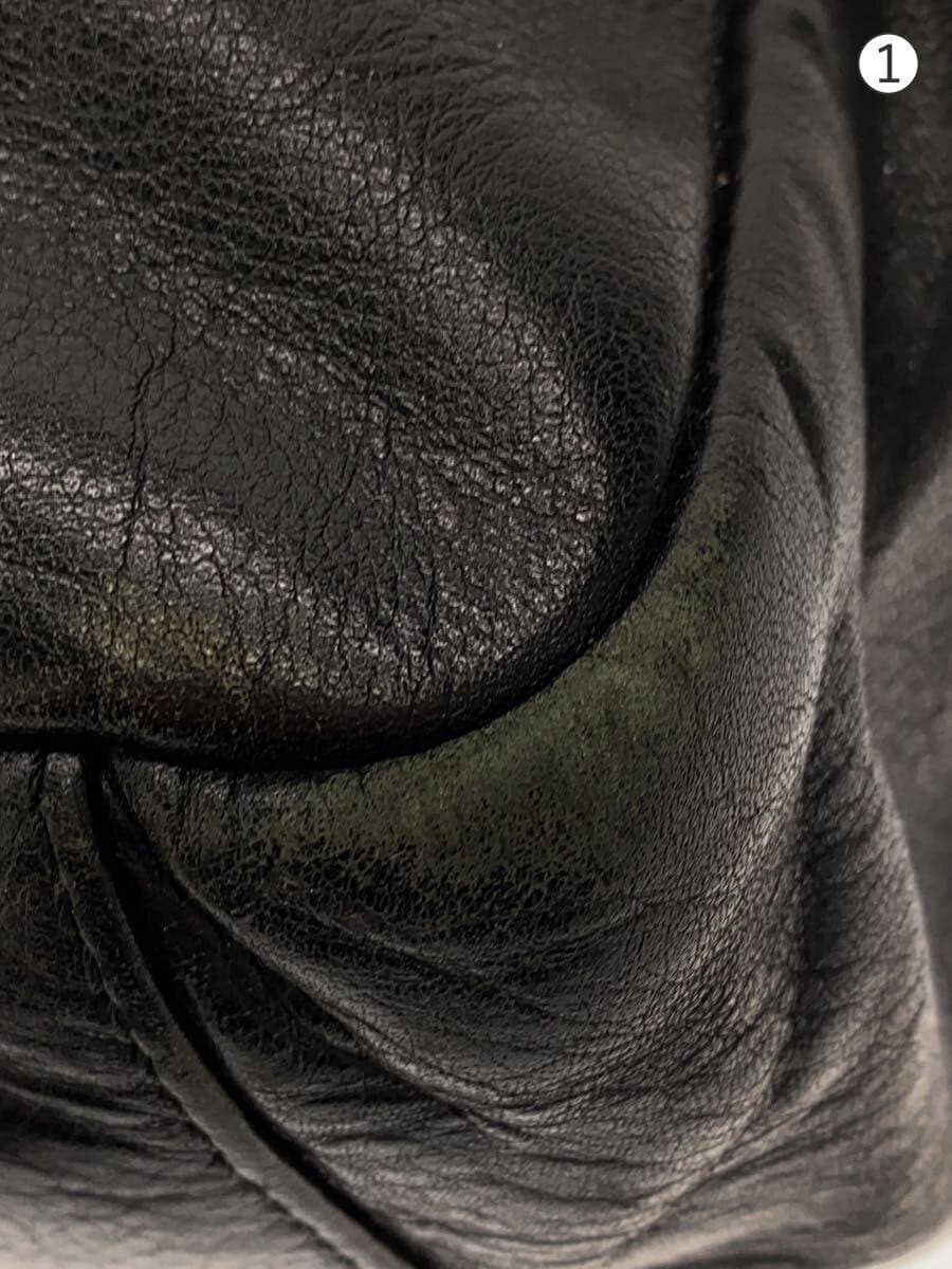 TUMI Briefcase Leather BLK 7