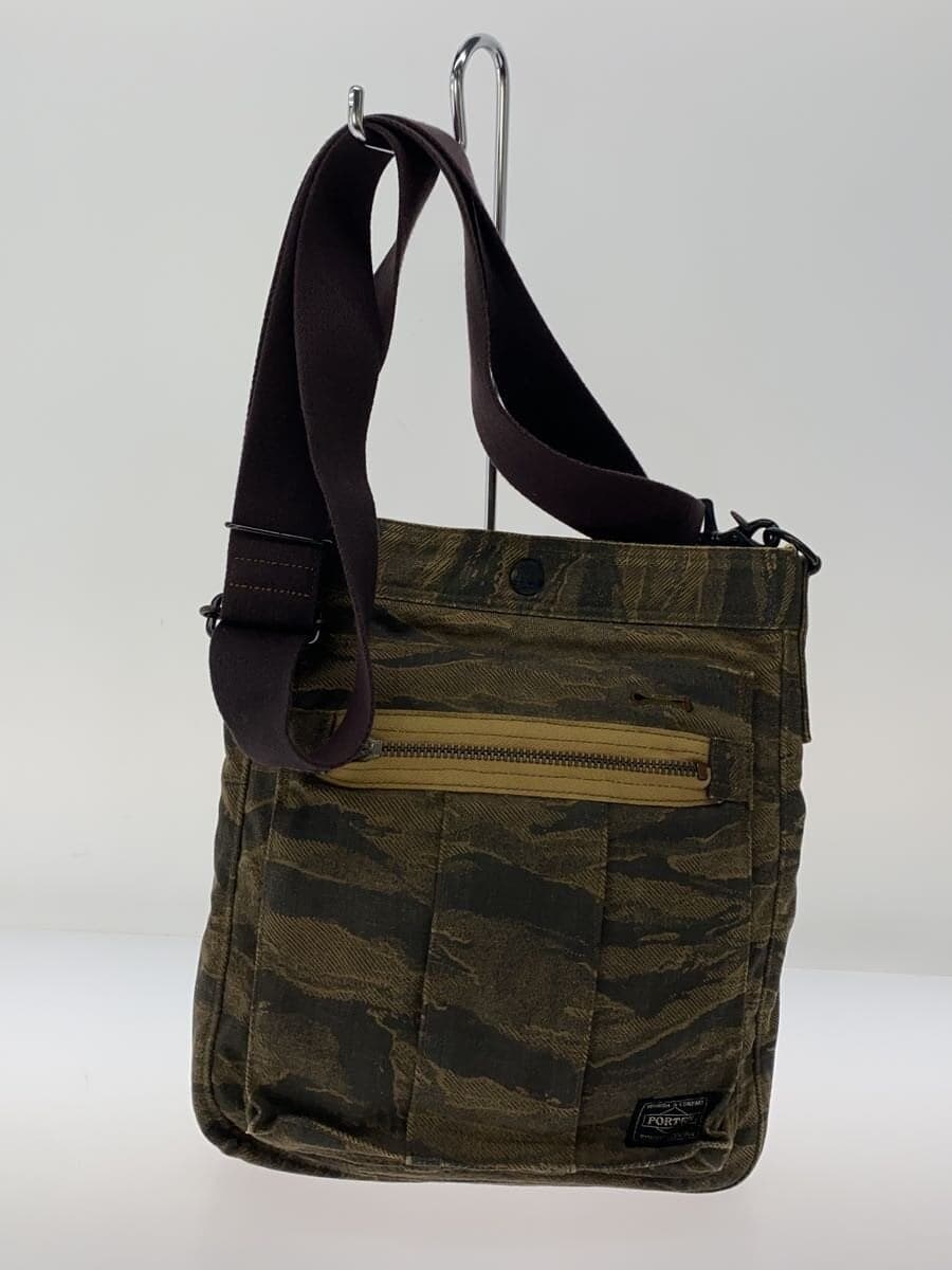 PORTER Shoulder Bag Cotton CML Camouflage 3