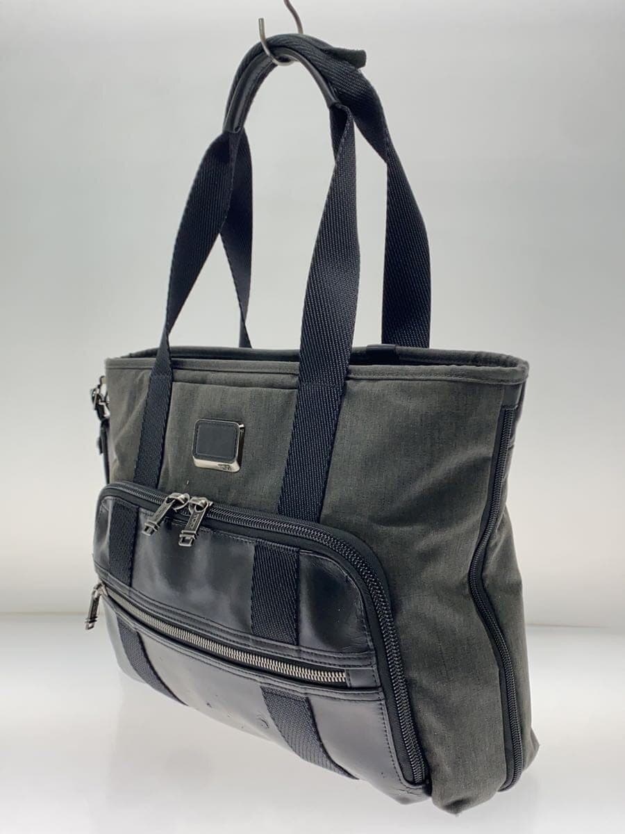 TUMI tote bag -- GRY plain 2