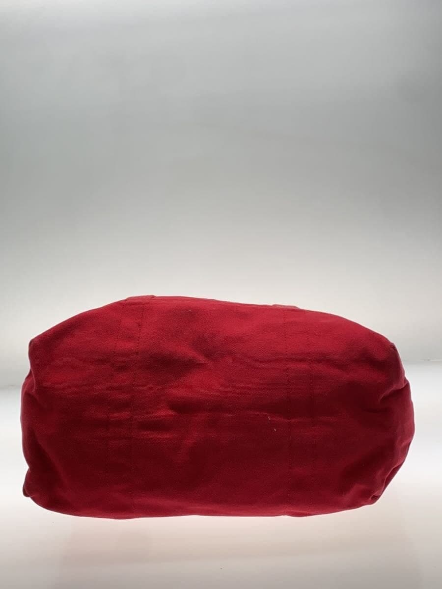 POLO RALPH LAUREN Tote Bag Canvas RED 4