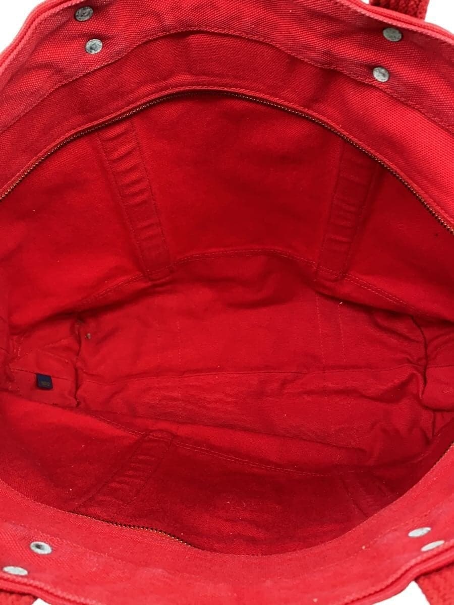 POLO RALPH LAUREN Tote Bag Canvas RED 6