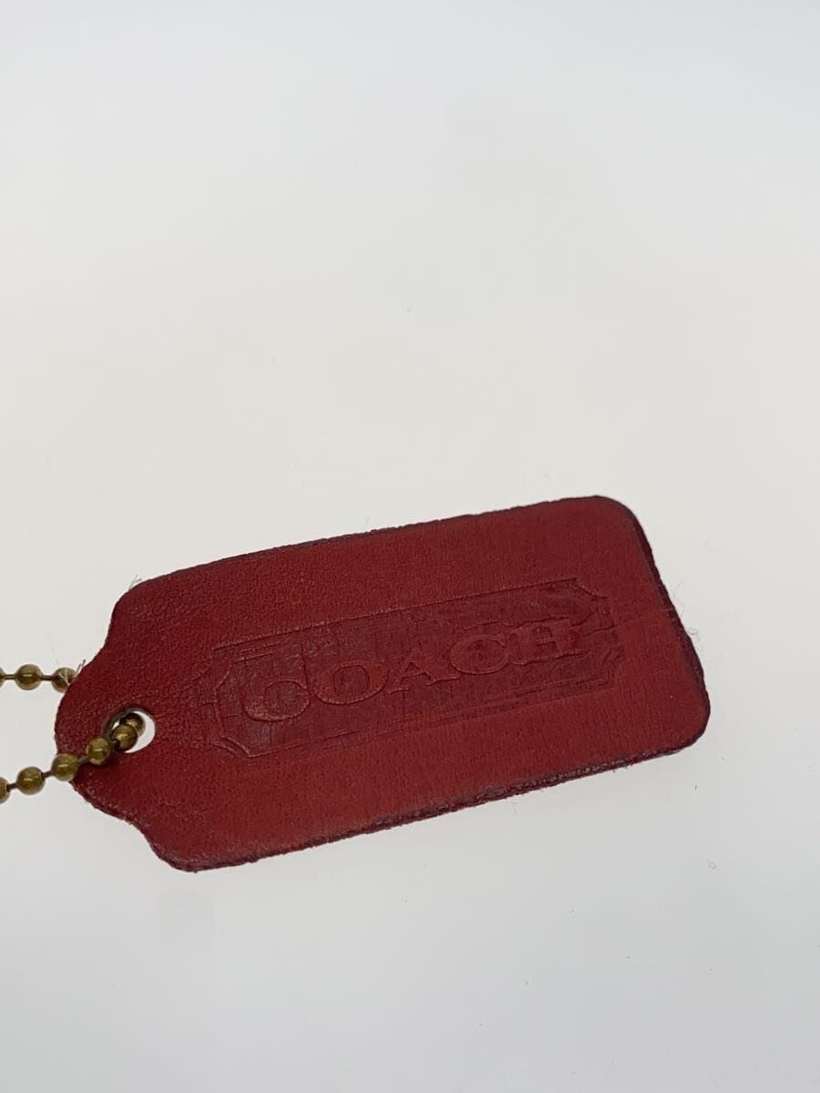 COACHOLD COACH Shoulder Bag Leather RED 9966 5