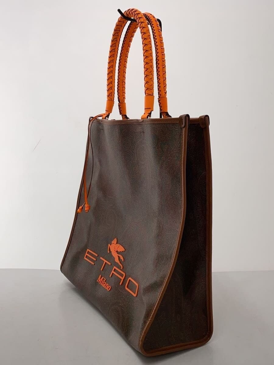 ETRO tote bag PVC BRW paisley 1N666 7068 2