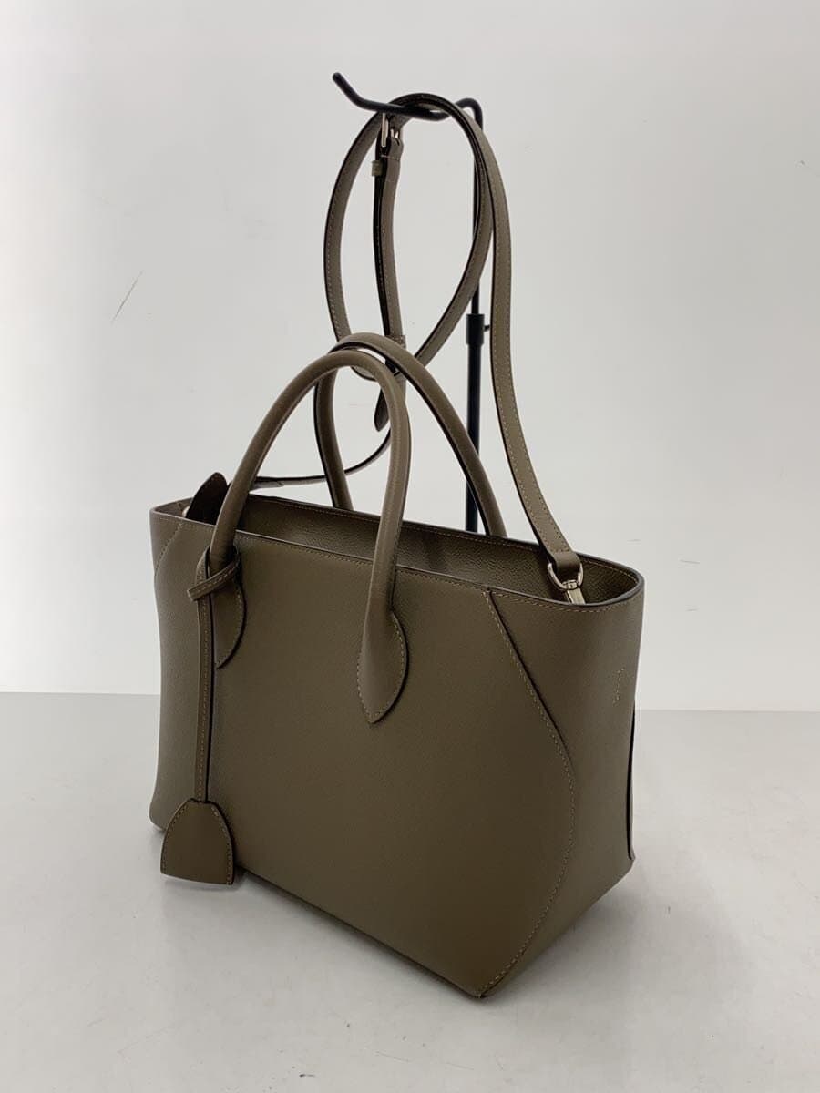 BONAVENTURA Mia Tote Bag Leather KHK 2
