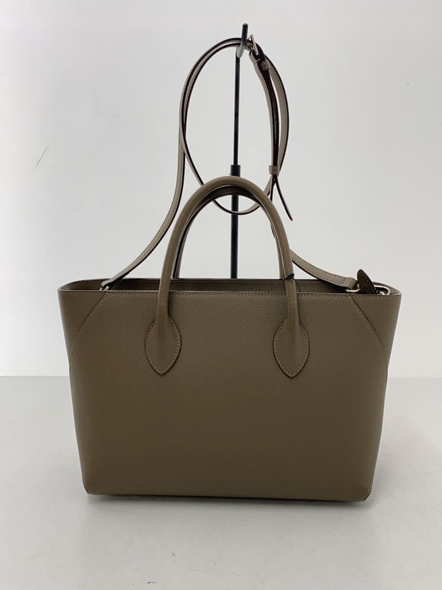 BONAVENTURA Mia Tote Bag Leather KHK 3