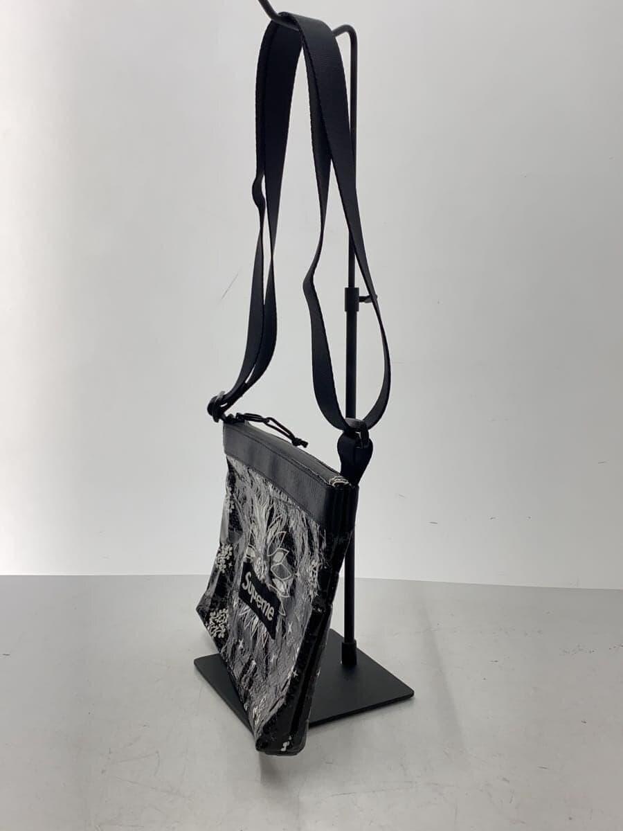 Supreme Shoulder Bag Polyester BLK Paisley 2