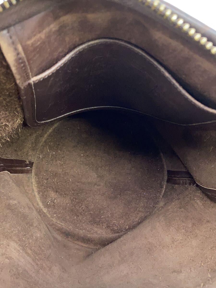 COACH shoulder bag leather BRW plain 9085 6