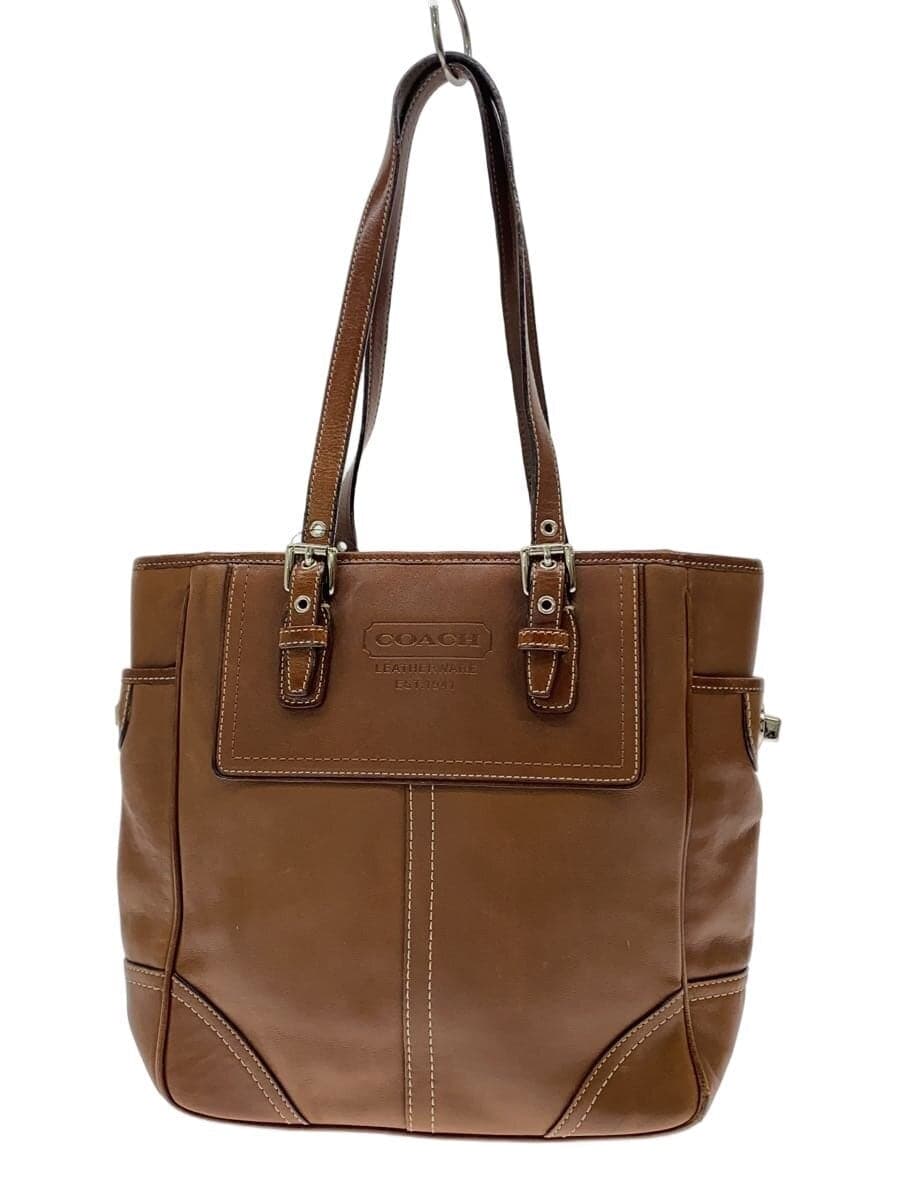 COACH tote bag leather F11396