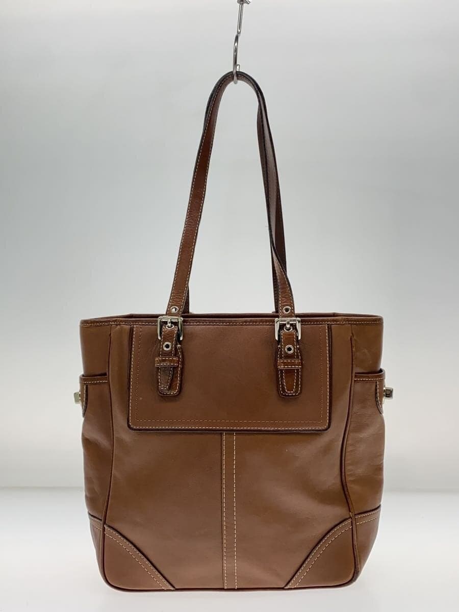 COACH tote bag leather F11396 3
