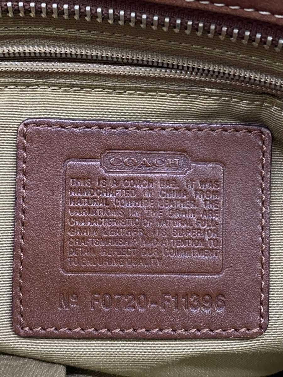 COACH tote bag leather F11396 5