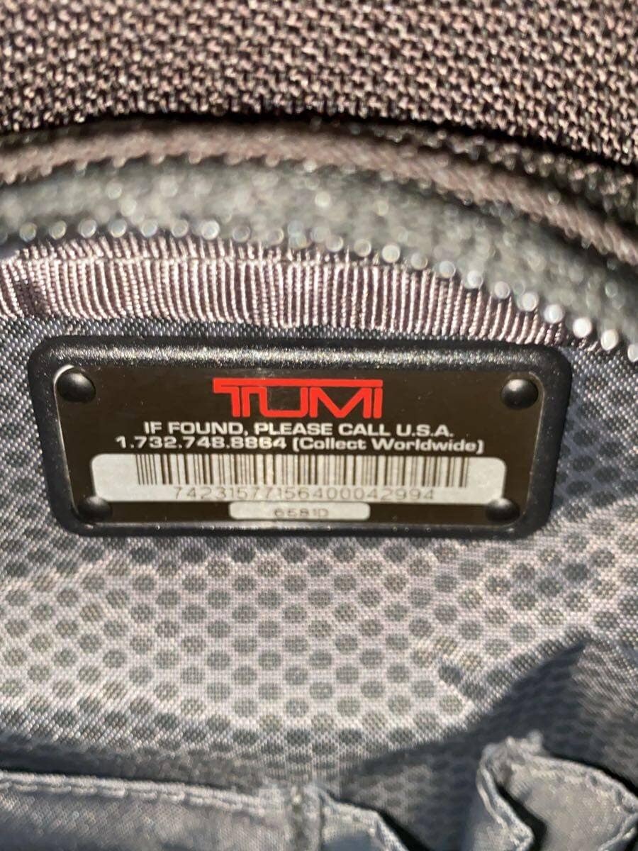 TUMI Backpack Backpack Nylon BLK Solid 6581D 5